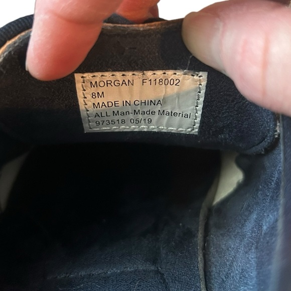 Freeman Men’s Morgan Memory Foam Brown & Navy Dress Shoe Size 8M - Picture 11 of 12